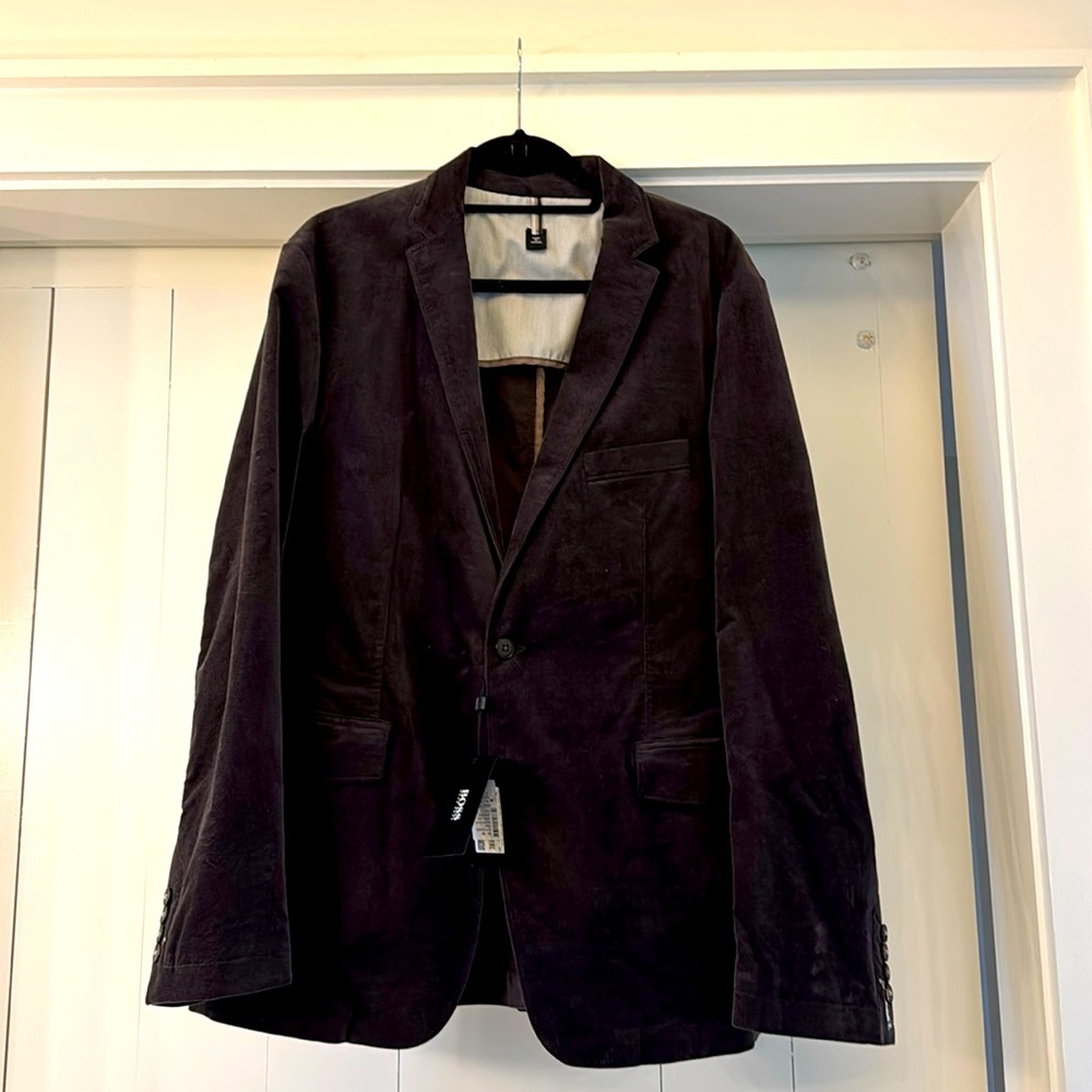 Hugo Boss Morell15 Open Brown Jacket